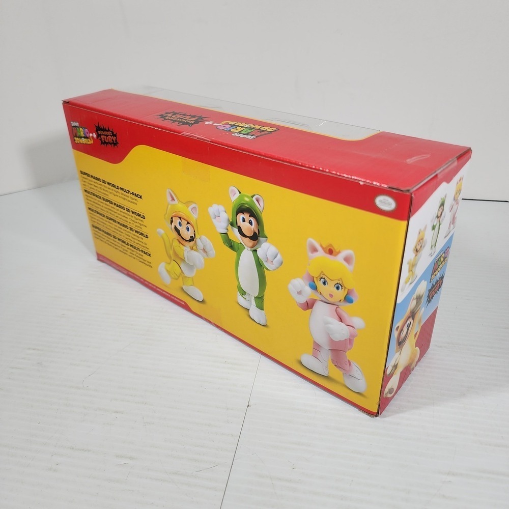 Super Mario 3D Worlds Bowser's Fury Multi Pack 3 Small Action Figures - Picture 6 of 6